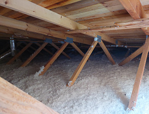 Zateplení stropu objektu na bydlení pro seniory